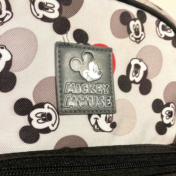 Disney Mickey Mouse Toss Heads Back Pack Baby Diaper Bag Daypack - Picture 4 of 10